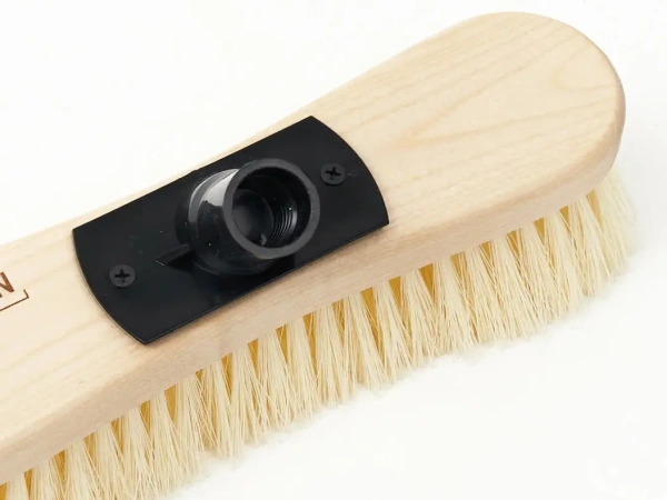 Щётка деревянная для пола с черенком 280мм белый премиум ворс PATTERN (281810); УТ-00000047